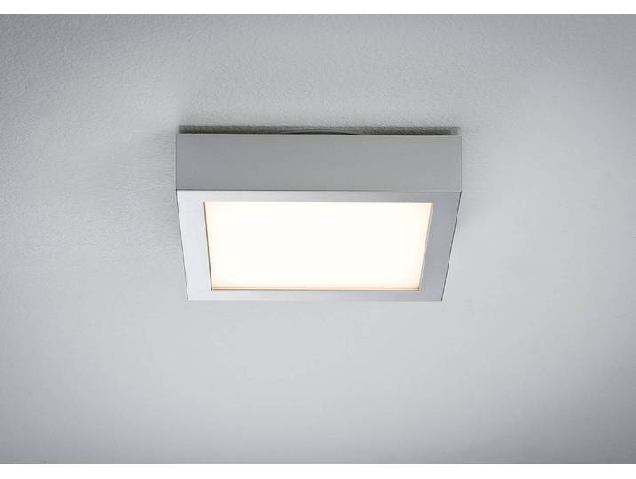 Plafonnier Lunar 17 x 3cm Gris/Chrome Aluminium chromé LED Module LED