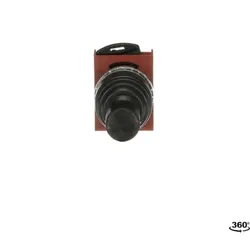 ABB P9MMN4T Joystick 4 Positionen, in allen Positionen tastend, ohne Verriegelung Gummi, schwarz