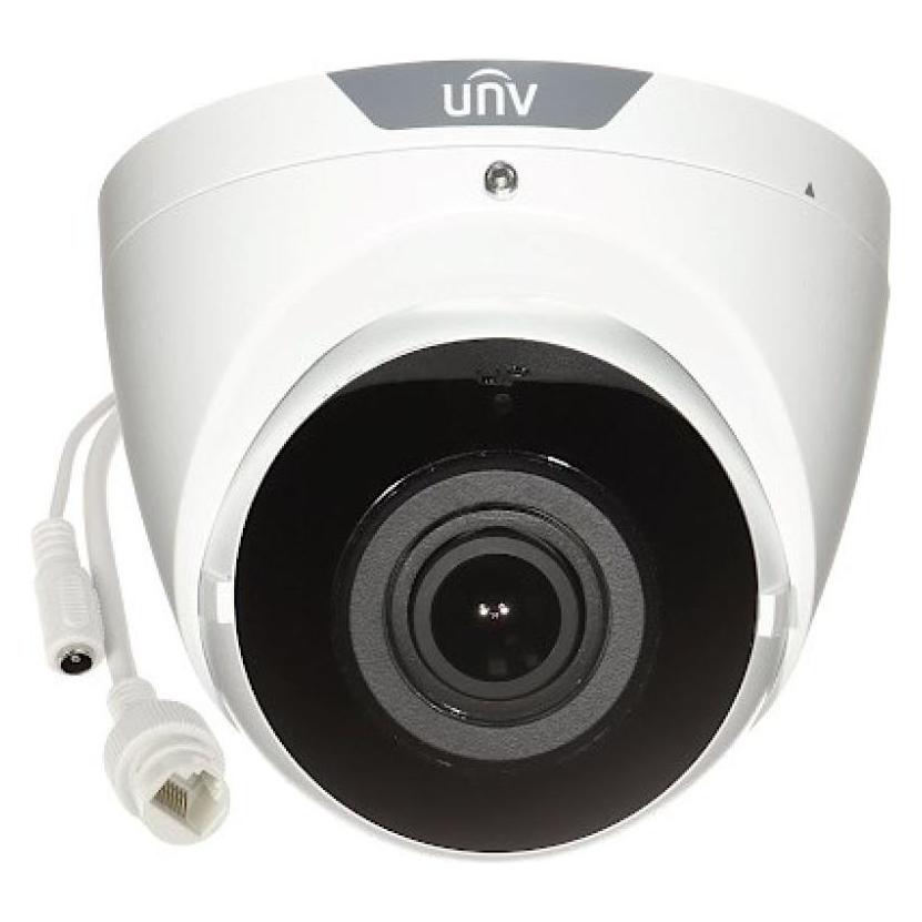 Uniview Prime -i 5 MP 180 ° Weitwinkelkuppelkamera mit 1,68 mm festem Objektiv mit Mikrofon (2880 x 1620 Pixels) (IPC3605SB-ADF16KM-I0)
