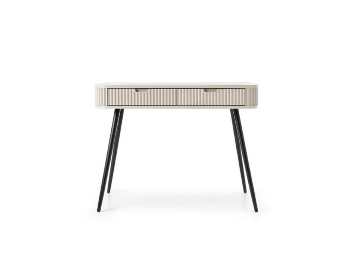 MOEBLO Konsolentisch Hosta (Konsole mit Schubladen, Frisiertisch, Schminktisch, Kosmetiktisch), 103x80x49