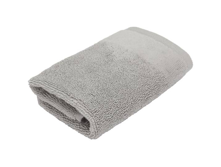 Living Home Handtuch Softfeel Silver Baumwolle 50 x 100 cm