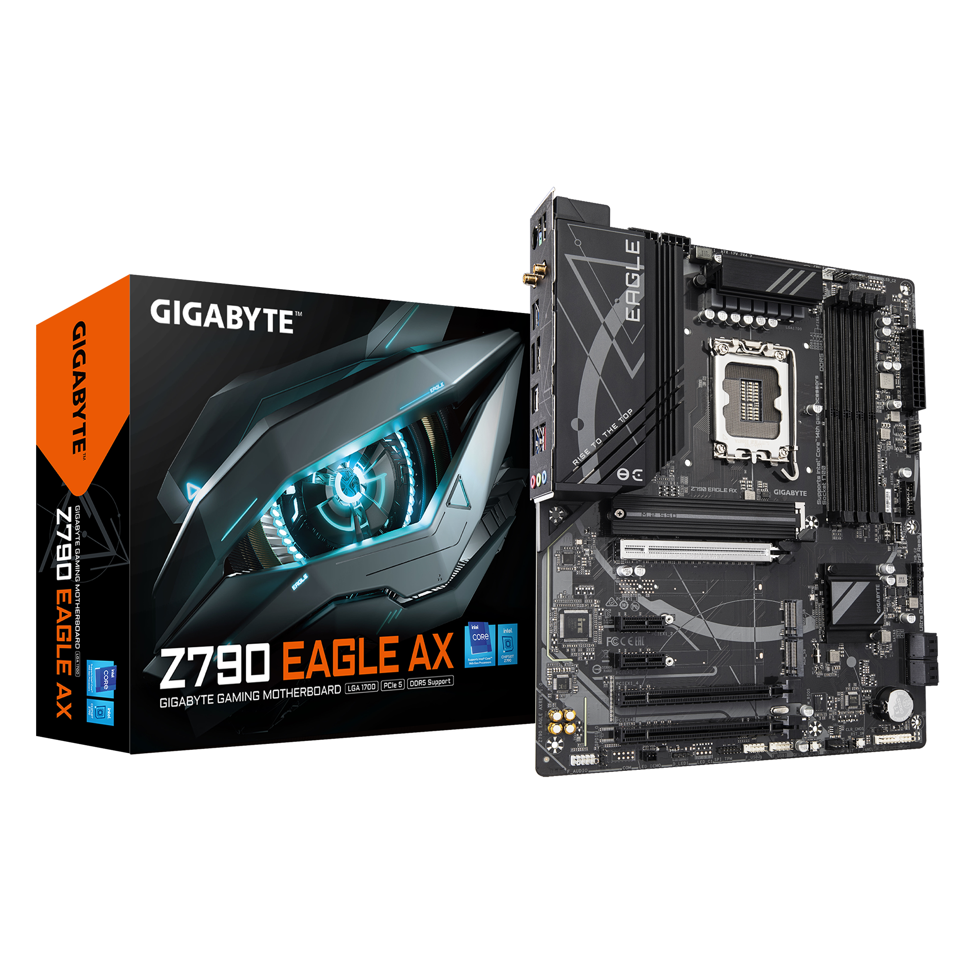 GIGABYTE Z790 EAGLE AX WIFI6E ATX Mainboard - Sockel 1700