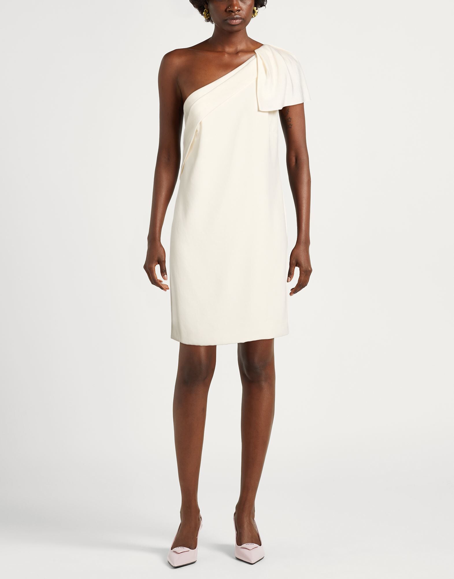 Roland Mouret Minivestido Mujer Hueso 38 Mujer