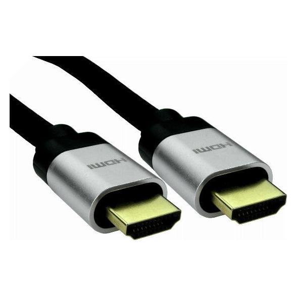 Cables Direct CDL 1m 8K HDMI Cable - Silver (1 m) (CDLHD8K-01SLV)