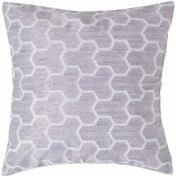 KISSENHÜLLE Jacquard geometrisch 45/45 cm