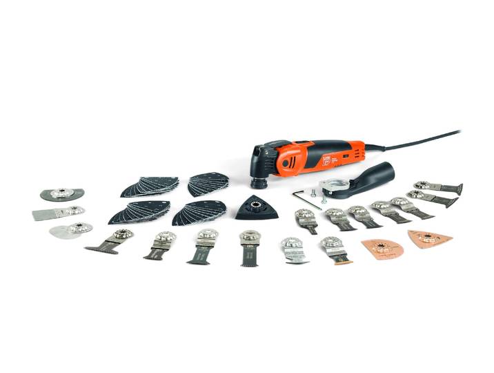 Multischleifer FEIN MultiMaster MM 700 Max Top , orange (orange, schwarz, silberfarben), Schleifmaschinen, Multischleifer
