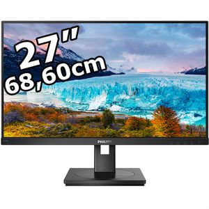 Philips Monitor S-Line 275S1AE/00, 27 Zoll, WQHD 2560 x 1440 Pixel, 4 ms, 75 Hz