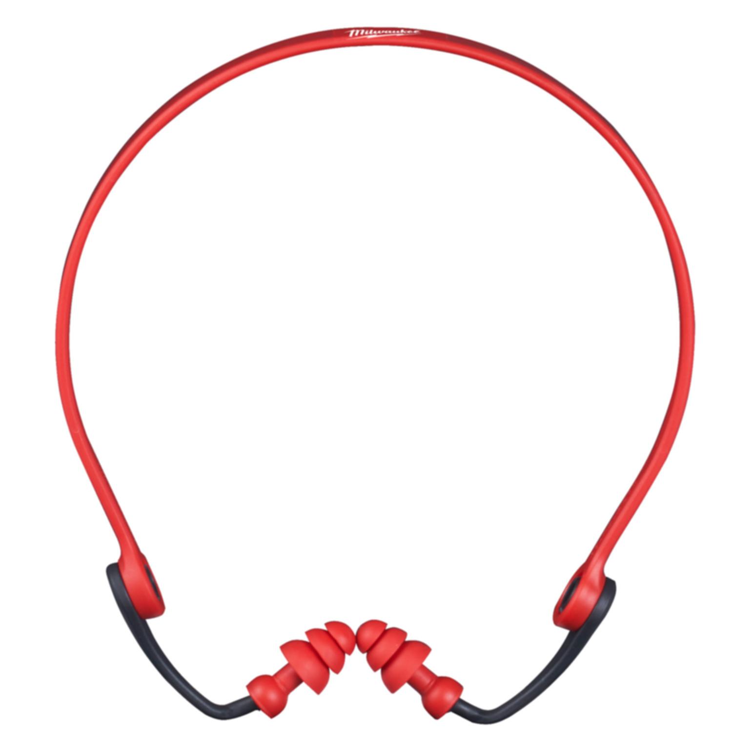 MGA Milwaukee Unisex Comfort Ear Plugs, Red, Standard (1x) (4932478135)