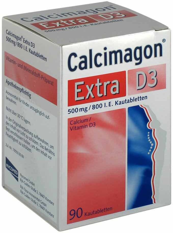 Calcimagon Extra D3 500mg/800 internationale Einheiten