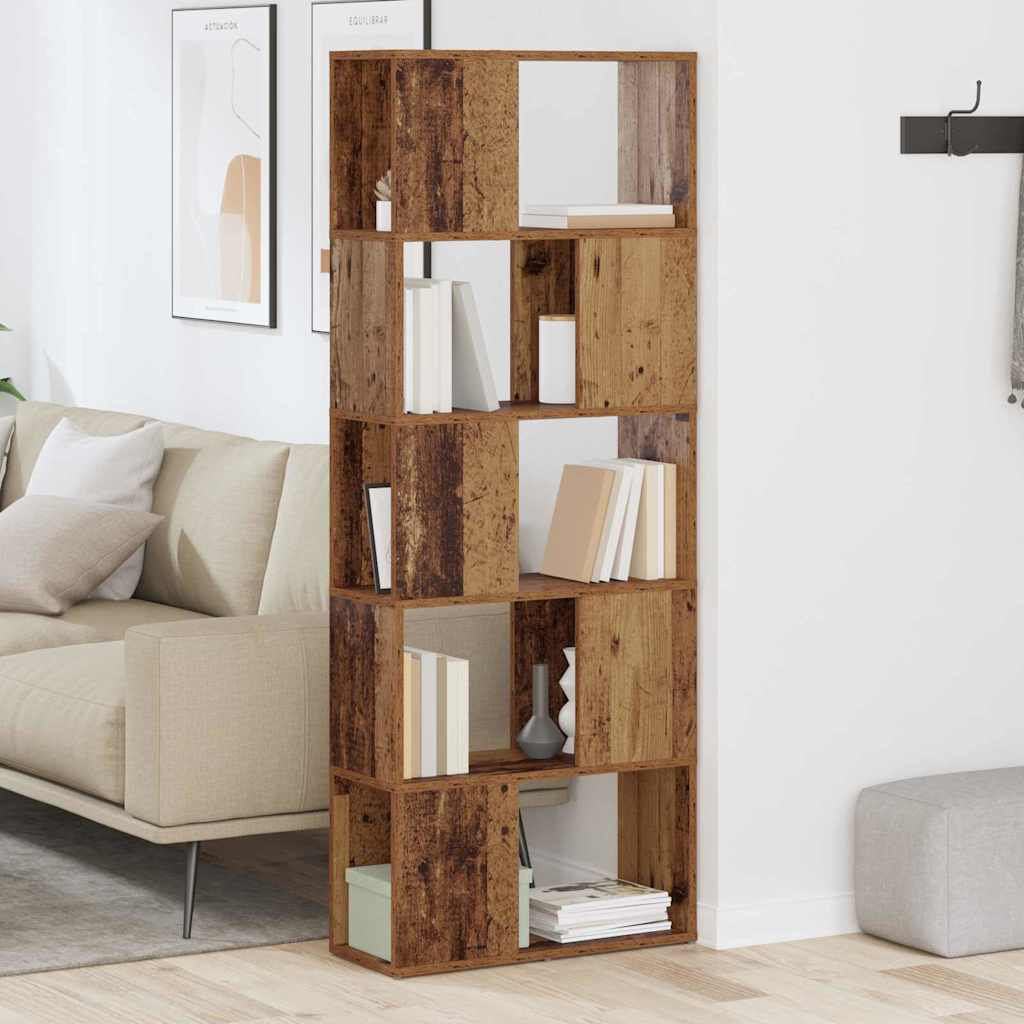 Metro Entertainment Center Engineered Wood Brown 155cm H x 60cm L x 24cm W