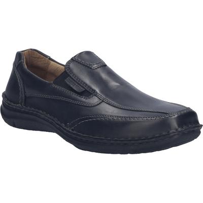 Slipper JOSEF SEIBEL "Anvers 67, schwarz", Herren, Gr. 42, schwarz, Obermaterial: 100% Rindsleder Leather cow., Schuhe Slipper