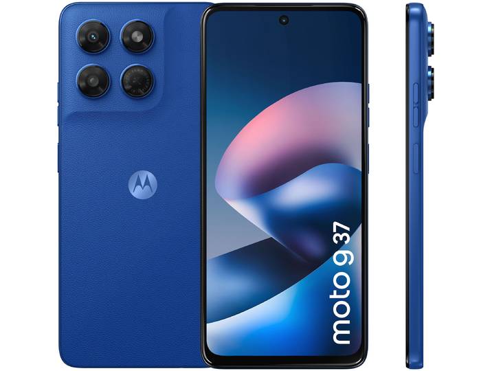 MOTOROLA Smartphone moto g37 128 GB , Energieeffizienz: A, blau (pantone nautical blau), 128 GB, Mobiltelefone, Smartphone
