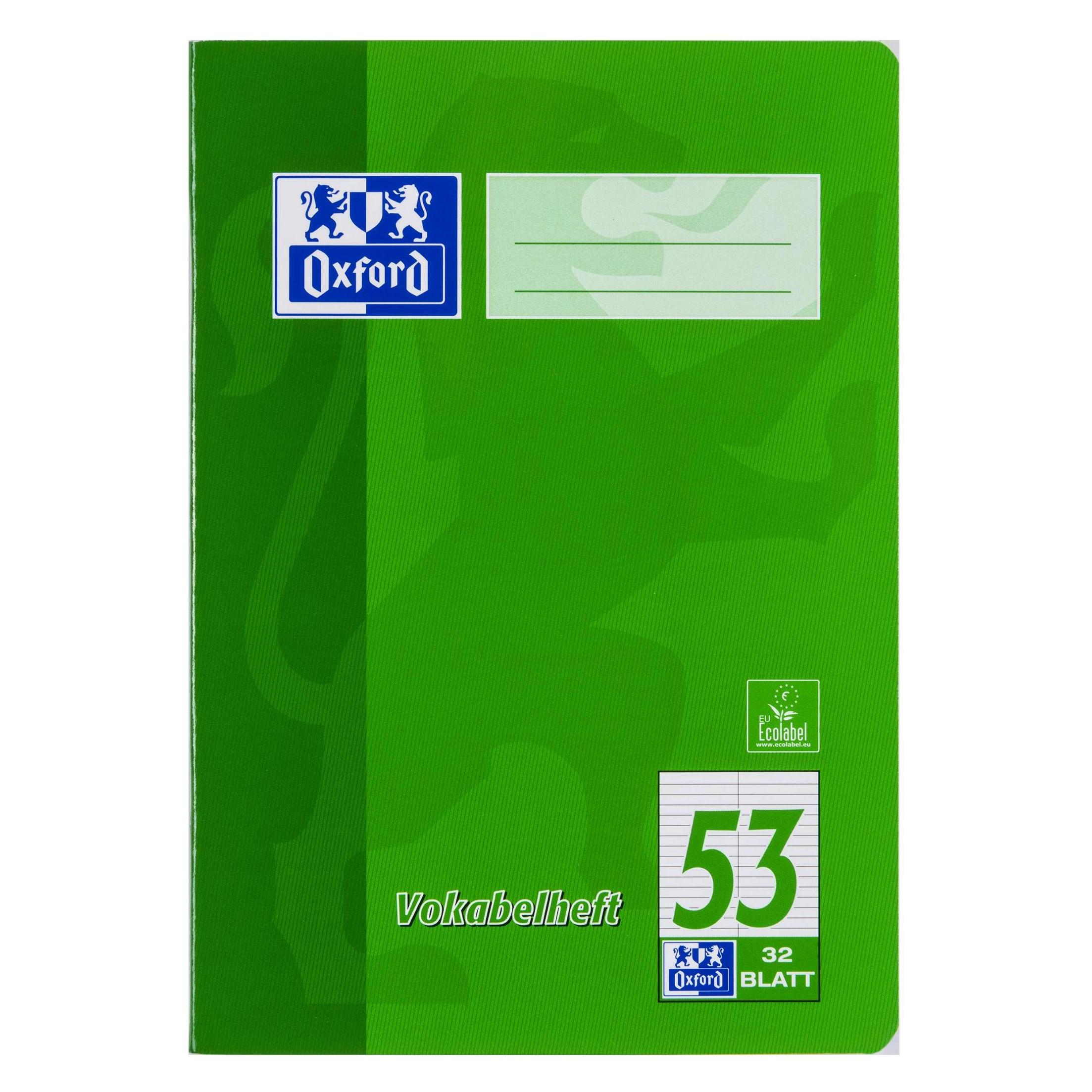 Oxford Vokabelheft (A5, Liniert, Weicher Einband) (100050383)