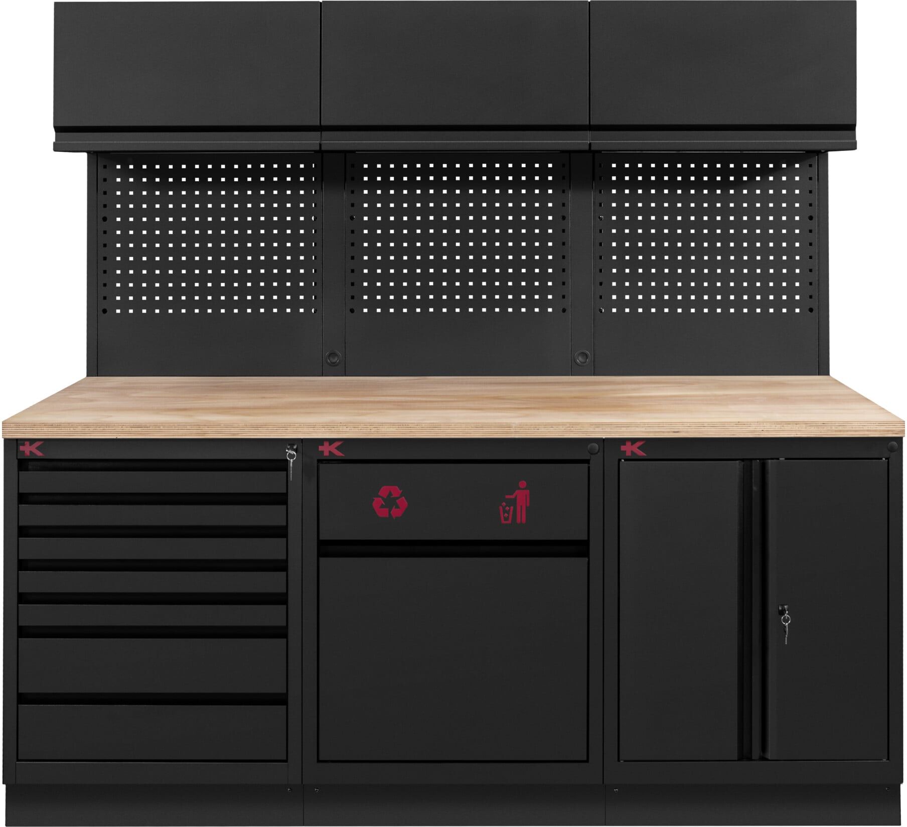 Kraftwerk Element-Kombination MOBILIO PRO 3 mit Oberschrank (119.006.200)