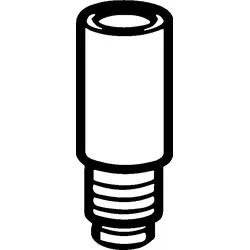Hansa Gewindestutzen M10 x 1 Sw 8 komplett 59913855
