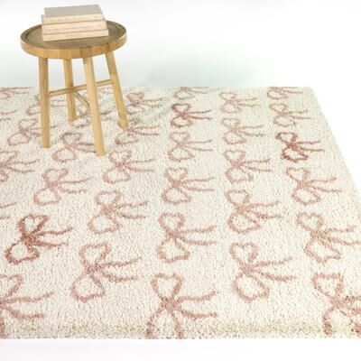 Balta Rugs Emilie Kids Dainty Bows Area Rug