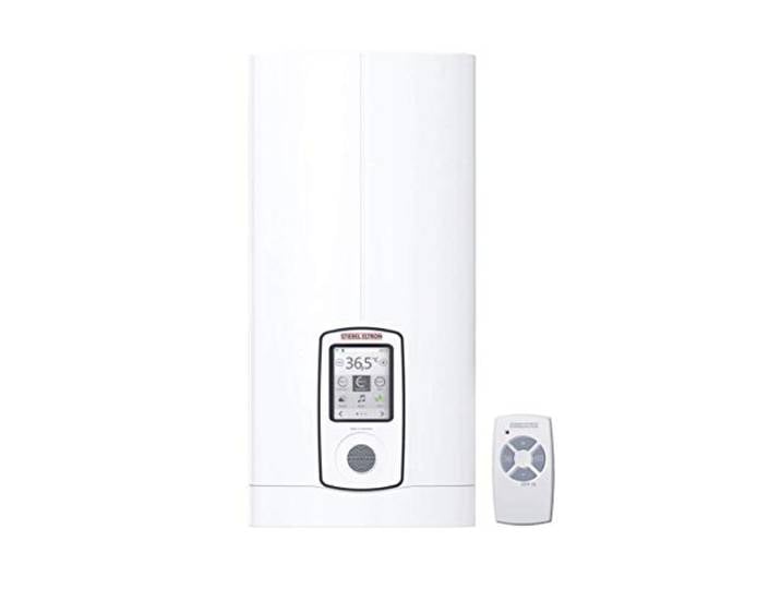 STIEBEL ELTRON Vollelektronischer Durchlauferhitzer DHE Connect 18/21/24 kW, immer gradgenaue Temperatur, energiesparend dank 4i Technologie, WLAN Radio, Bluetooth, VDE geprüft, 234467