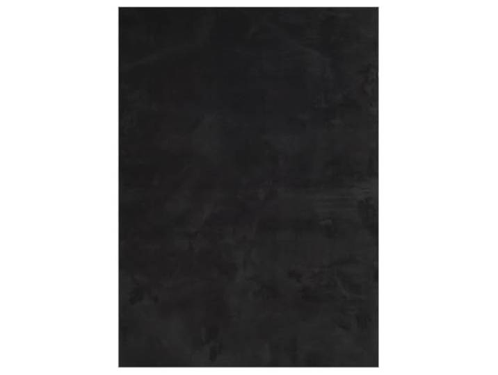 vidaXL Vloerkleed HUARTE laagpolig zacht wasbaar 160x230 cm zwart