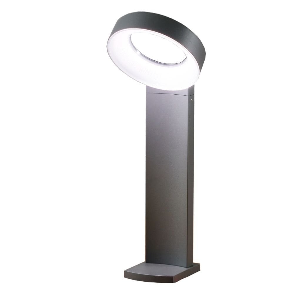 Moderne Konstsmide Asti LED tuinpadverlichting in grijs