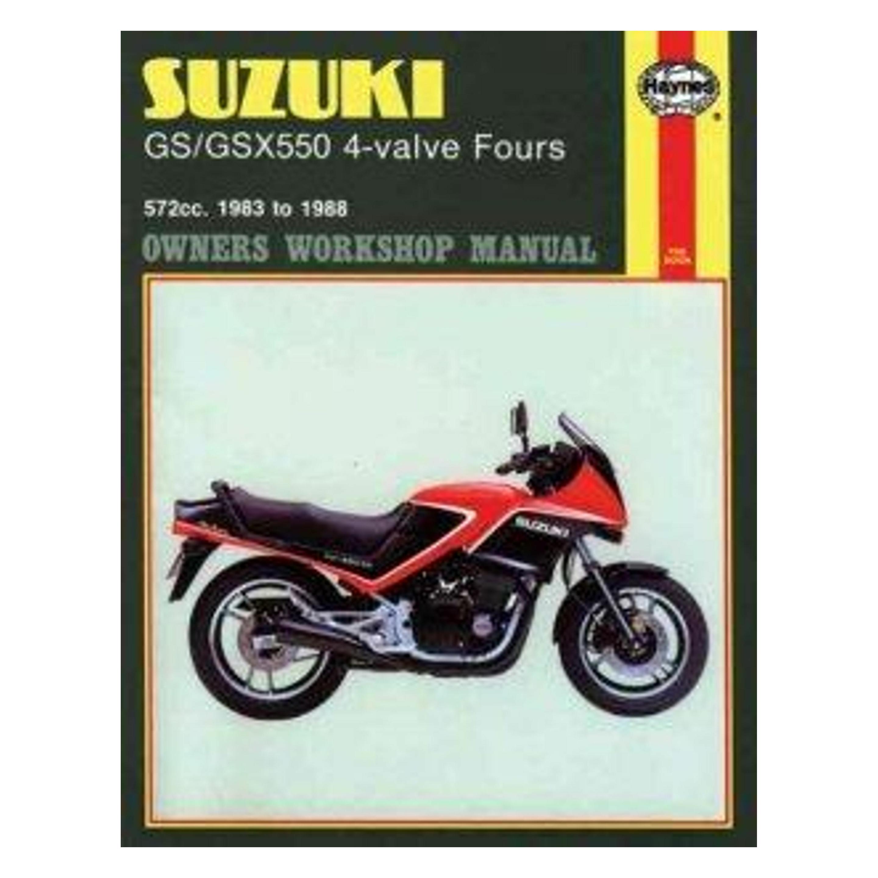 Haynes Manuals Suzuki GS/GSX550 4-valve Fours (83 - 88) Haynes Repair Manual (Englisch, Haynes Publishing) (42013788)