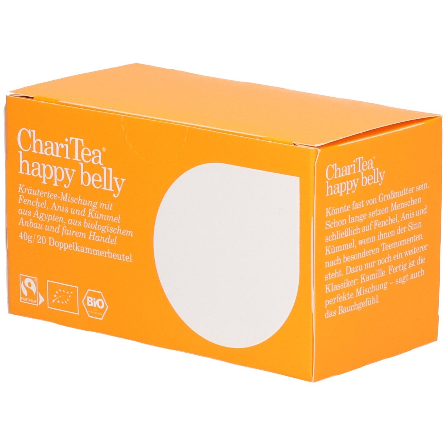 Charitea Happy Belly 20 St Filterbeutel