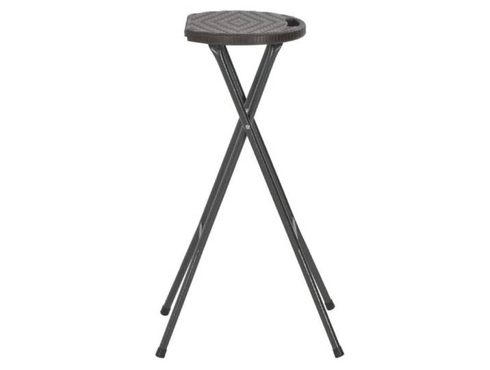 Bon plan  Tabouret de bar pliable - lot de 2 - JILI HOT - PEHD et acier Aspect rotin - 35x44x80cm - Pour Patio/Plage Thome1711933