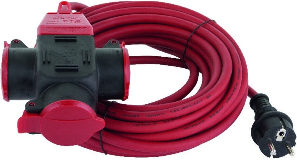 REV Verlängerung 10m 3 Wege IP44 (006716)