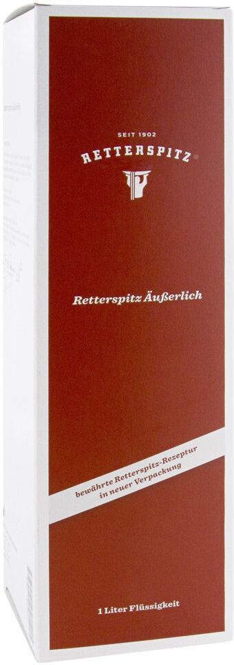 Retterspitz Wasser äusserlich