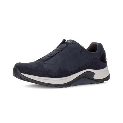 Sneaker GABOR "Sneaker low", Herren, Gr. 44,5, blau, Schuhe Sneaker