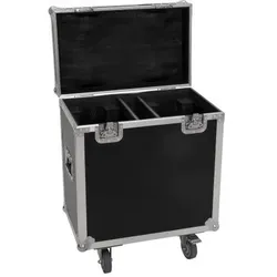 Roadinger Flightcase 2x LED IP TMH-S250/B250, Audio Racks + Cases, Schwarz