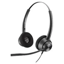 Poly EncorePro 320 Binaurales Headset mit Quick Disconnect TAA