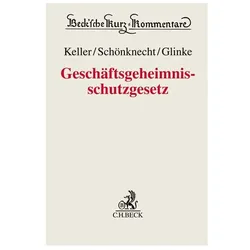 Geheimnisschutzgesetz, Fachbücher von Anna Glinke, Erhard Keller, Marcus Schönknecht