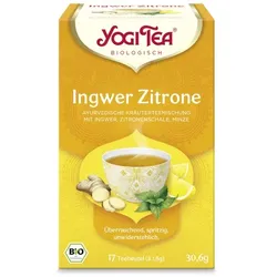 YOGI TEA Ingwer Zitrone Bio Filterbeutel 30,6 g