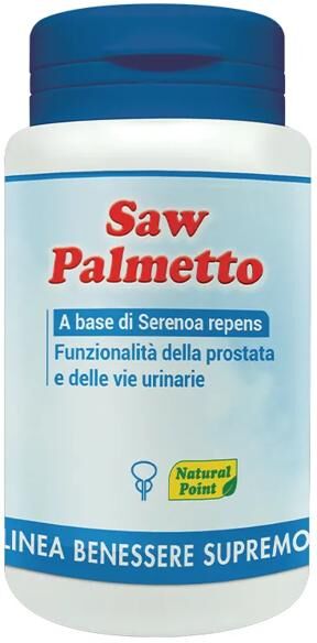 Natural Point Saw Palmetto Integratore Vie Urinarie 60 Capsule