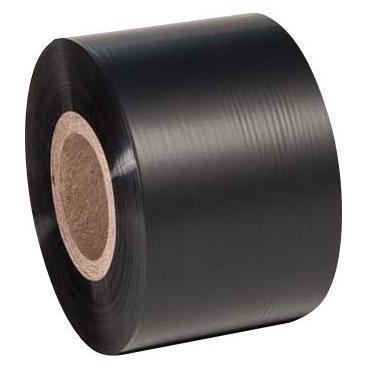 HellermannTyton Farbband schwarz 30mm (3 cm, Schwarz, Schwarz) (TTRC+ 30MM)