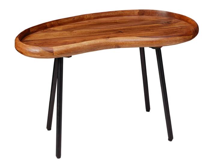 Couchtisch 71 x 40 x 42 cm Sheeshamholz massiv