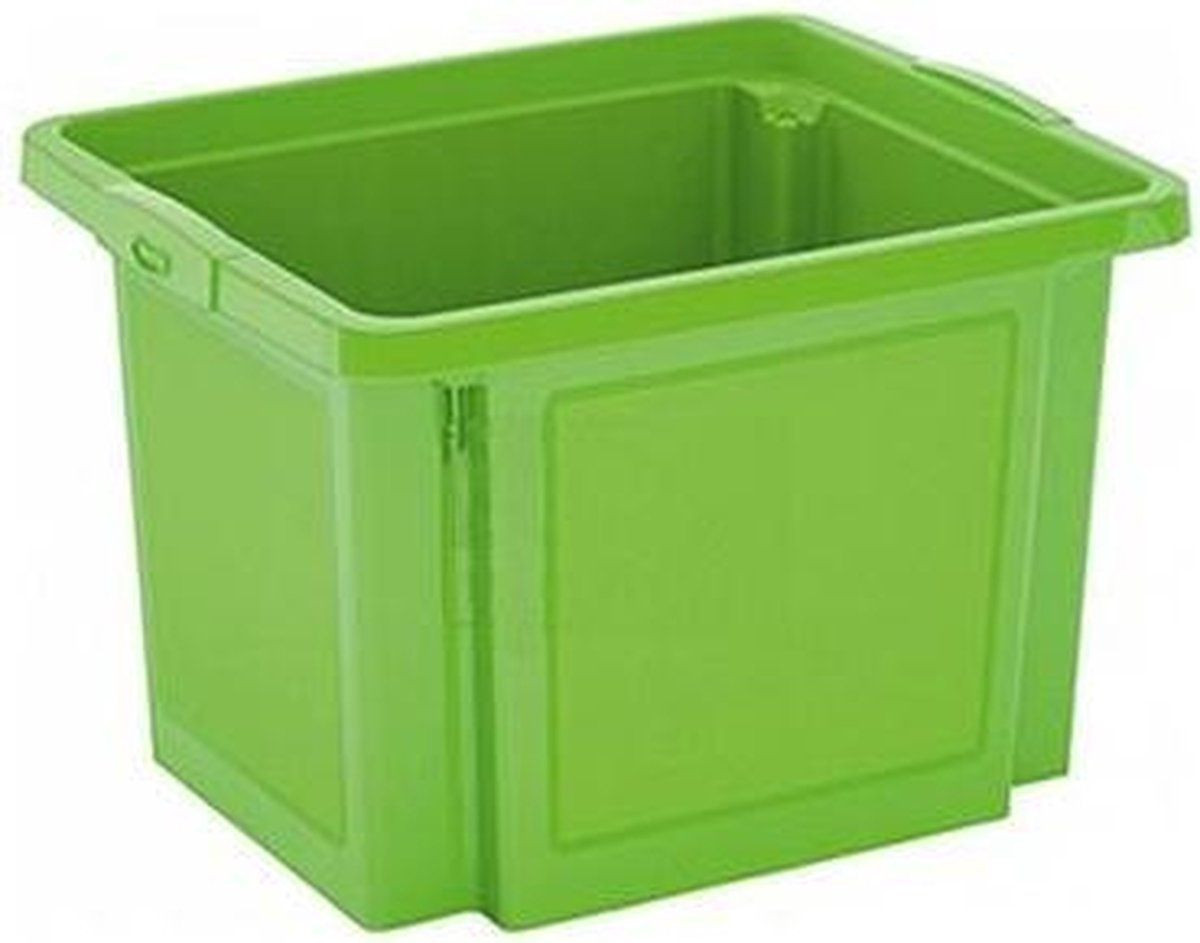 Kis H Box Opbergbox 25L Lichtgroen Stapelbaar Plastic