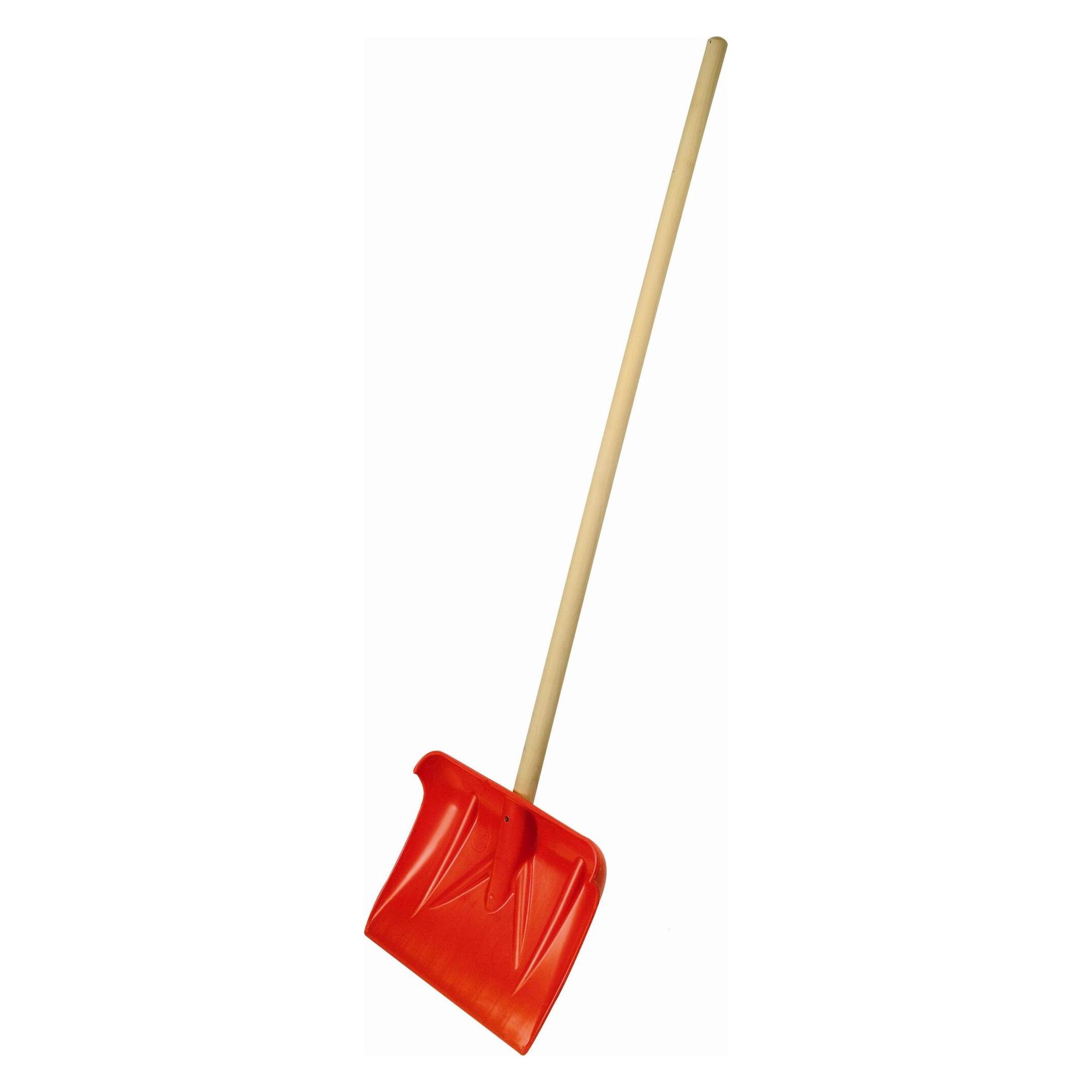 Little Jumbo 209200 Schneeschaufel mit stabilem Holzgriff (54039587)
