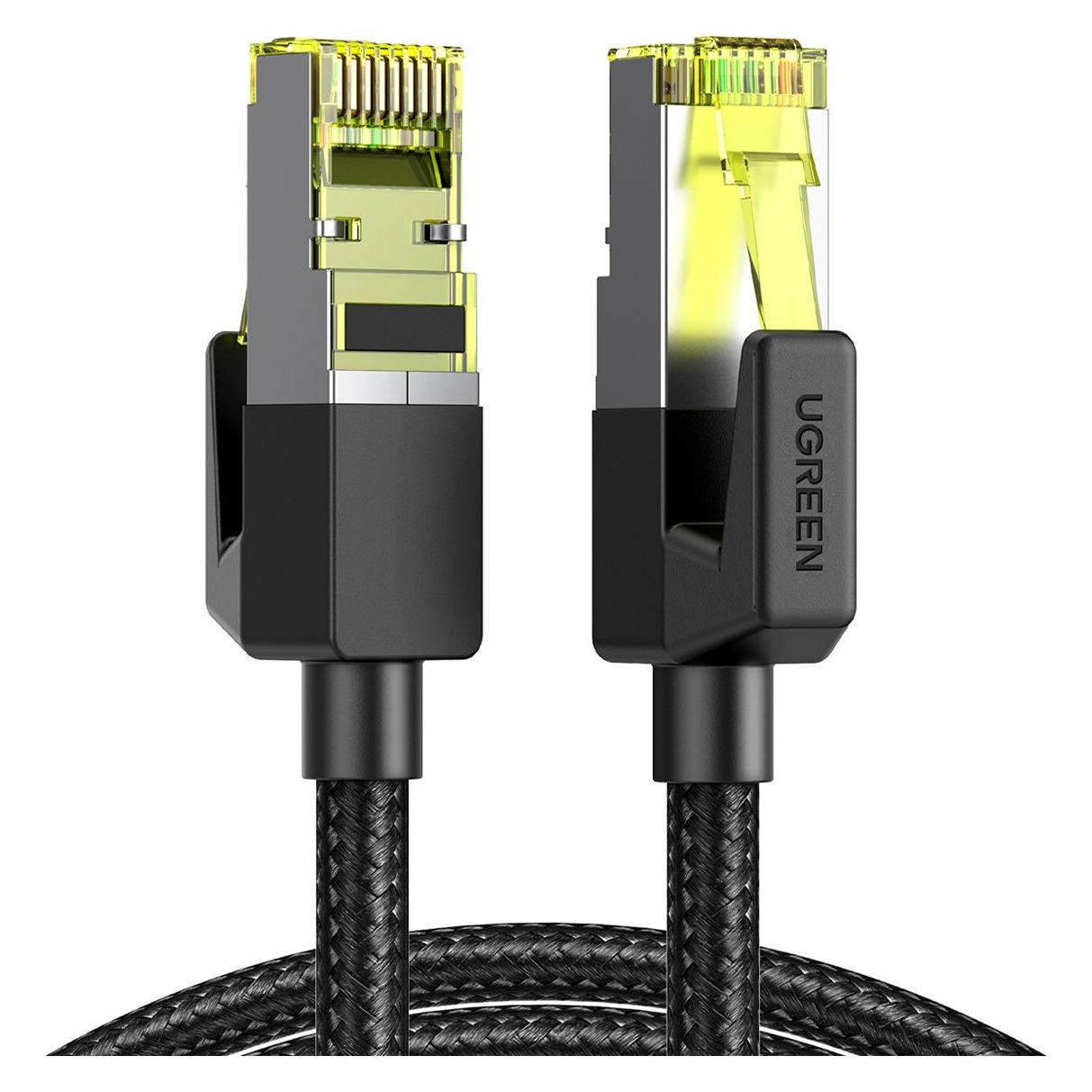 Ugreen NW150 30791 Ethernet RJ45 Cat 7 10Gbps 10m Cable - Black (F/FTP, CAT7, 10 m) (30791-ugreen)