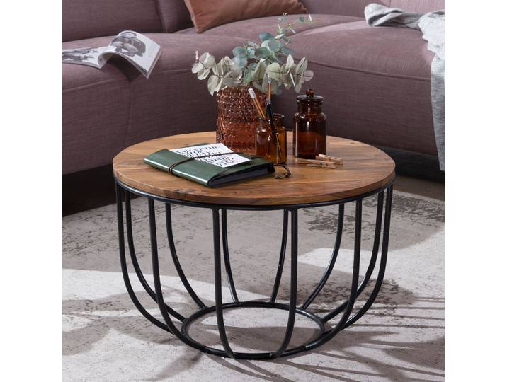 Couchtisch Heidekrug Ø 60cm Braun