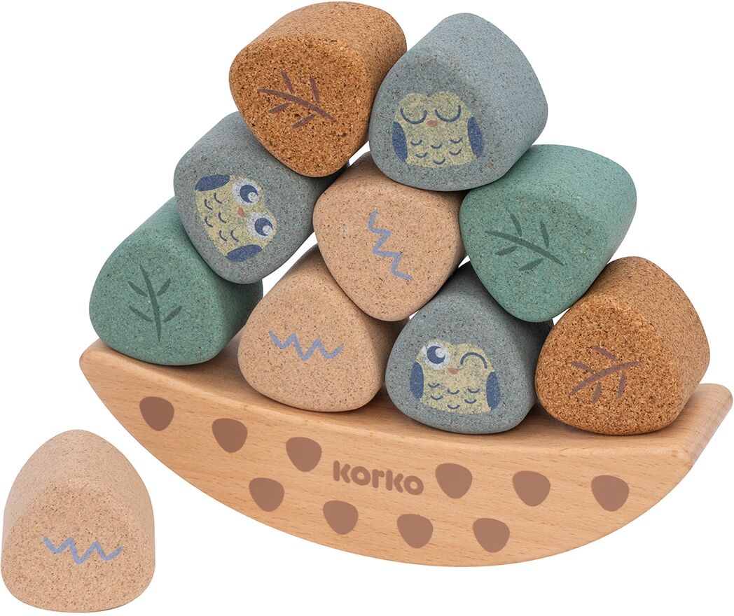 Korko Juego de equilibrio El Búho de corcho .