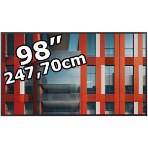 Sharp Digital-Signage MultiSync ME982, 98 Zoll, 4K UHD 3840 x 2160, 450 cd/m², 18/7 Betriebszeit