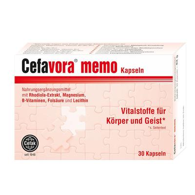 Cefavora memo Weichgelatinekapseln 30 St Kapseln