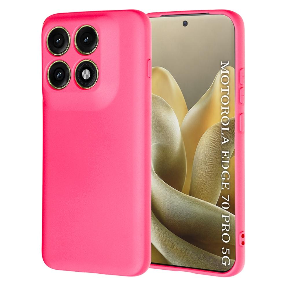 Techsuit - SoftFlex - Motorola Edge 70 Pro - Hot Pink (Motorola Edge 70 Pro) (71324658)