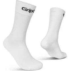 GripGrab, Unisex, Sportsocken, Fahrradsocken mit hohem Schnitt (35 - 38), Weiss