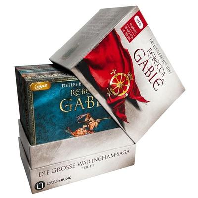 Die große Waringham-Saga - Teil 1-7 - Rebecca Gablé, CD, 9783785785058