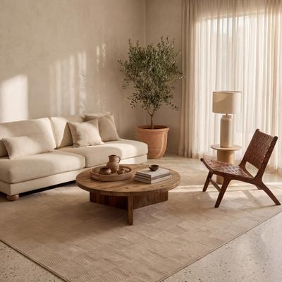 Nuloom Avenoire Checkered Washable Area Rug