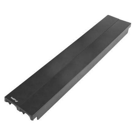 Lanberg Stativsløringspanel - sortiert, RAL 9004 - 2U - 19" (AKP-1402-B)