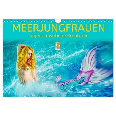 Meerjungfrauen - sagenumwobene Kreaturen (Wandkalender 2027 DIN A4 quer), CALVENDO Monatskalender