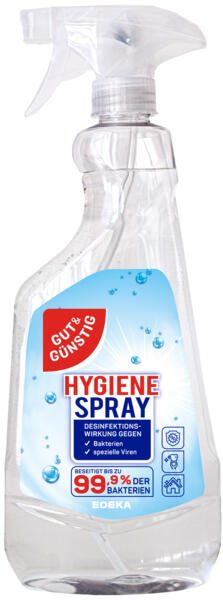 GUT&GÜNSTIG Desinfektionsspray 750,0 ml 6423479009